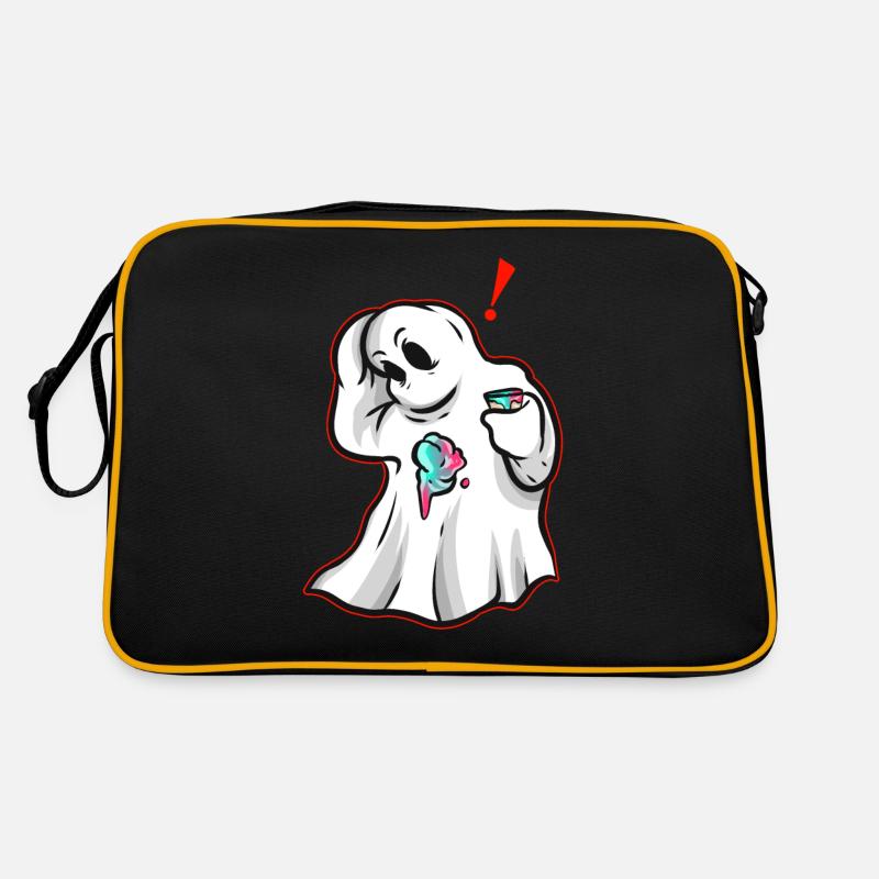 Dieser Geist Oder Spiritus Hat Mit Eiscreme Retro Tasche