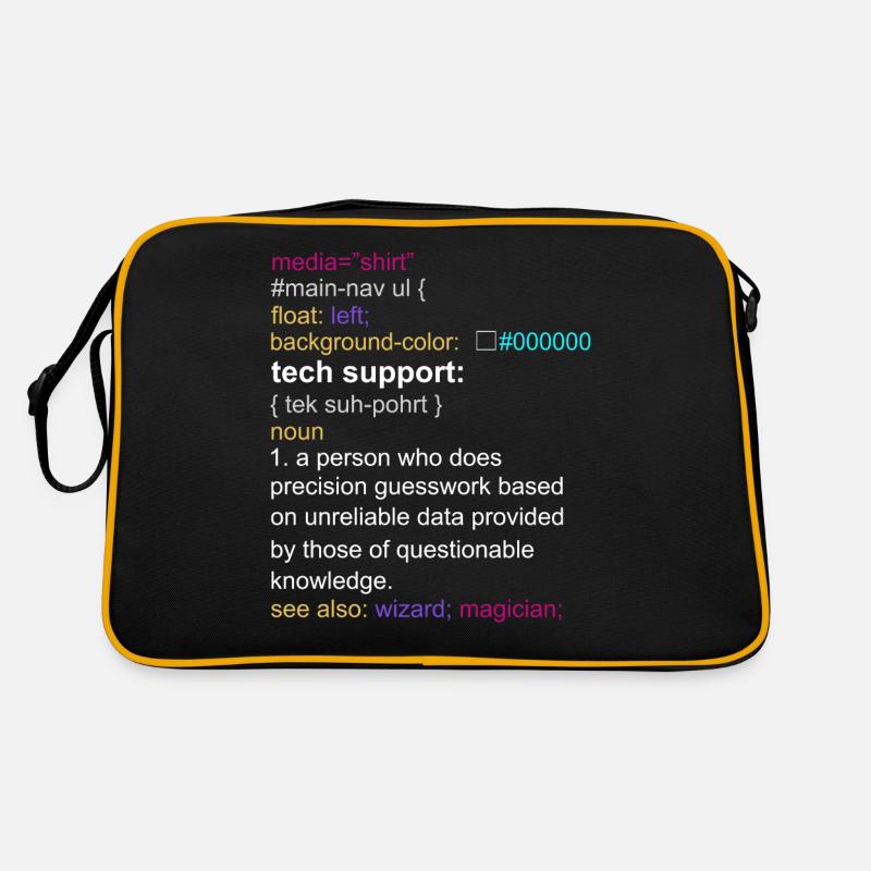 Tech support html coding gift coder Sac Retro
