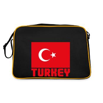 Turquie - Sac Retro - noir/or - Dos