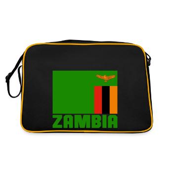 Zambie - Sac Retro - noir/or - Dos