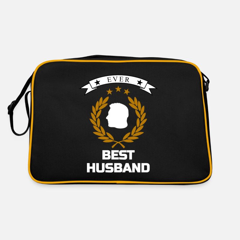 Best husband ever Retro Tasche