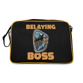 Climbing Mountaineering Climbers - Retro Bag - black/gold - Back