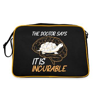 Turtle Turtle - Retro Bag - black/gold - Back