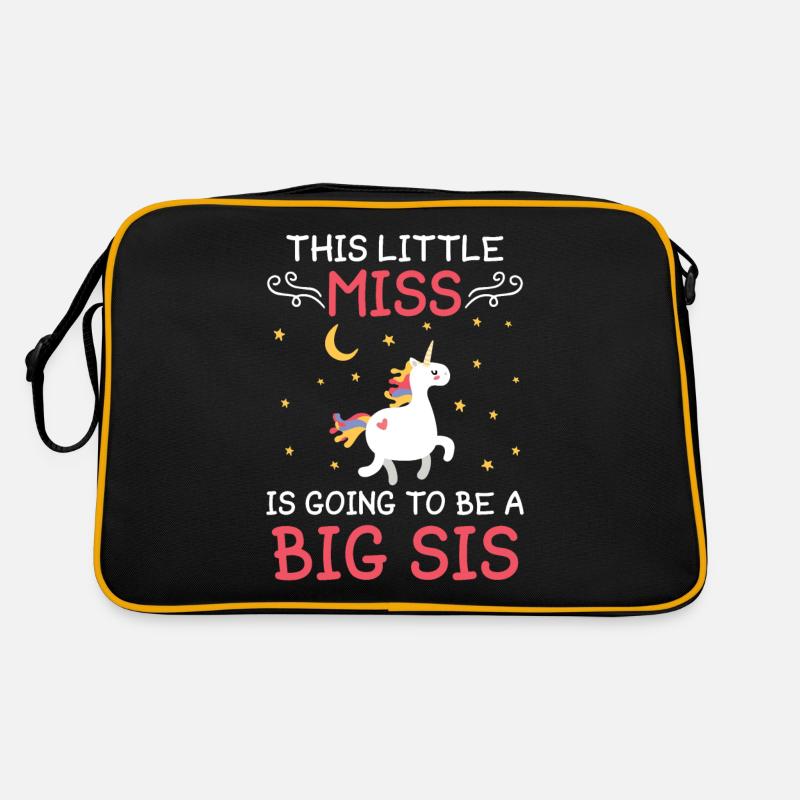Dieses Mädchen Wird Zur Großen Schwester Retro Tasche