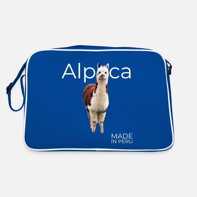 Alpaka Peru Retro Tasche
