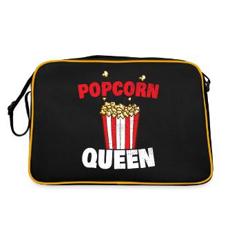 Popcorn Queen Cinema Lover Movie Night - Sac Retro - noir/or - Dos