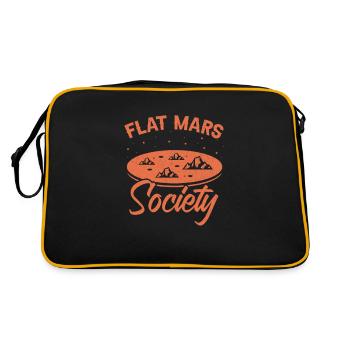 Flat Mars Society - Sac Retro - noir/or - Dos