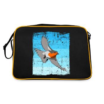 Observation des oiseaux Oiseaux Observation des oiseaux Oiseaux - Sac Retro - noir/or - Dos