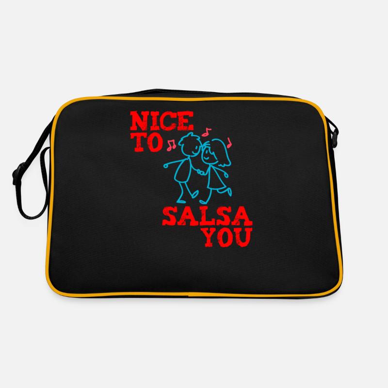Drôle de danse salsa Agréable à vous salsa Sac Retro