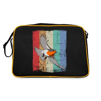Observation des oiseaux Oiseaux Observation des oiseaux Oiseaux - Sac Retro - noir/or - Dos