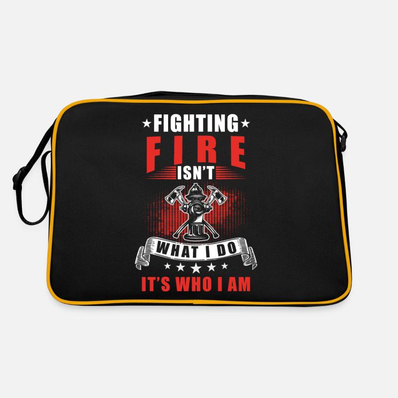 Cadeau de pompier Sac Retro