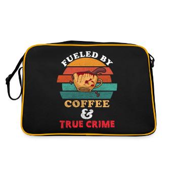 Vrai crime - Sac Retro - noir/or - Dos
