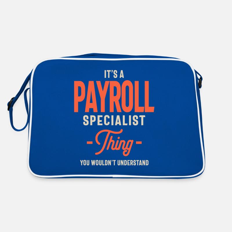 It's a Payroll Specialist Thing Job Title Gift Retro Bag