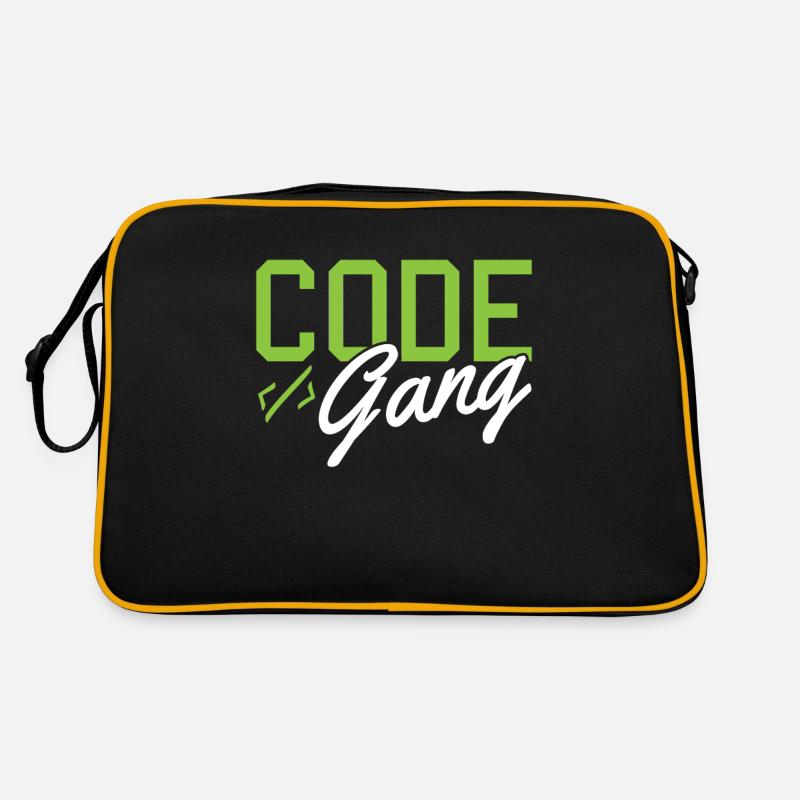 Hacking Programmer Hacker Code Coding Cadeau Sac Retro