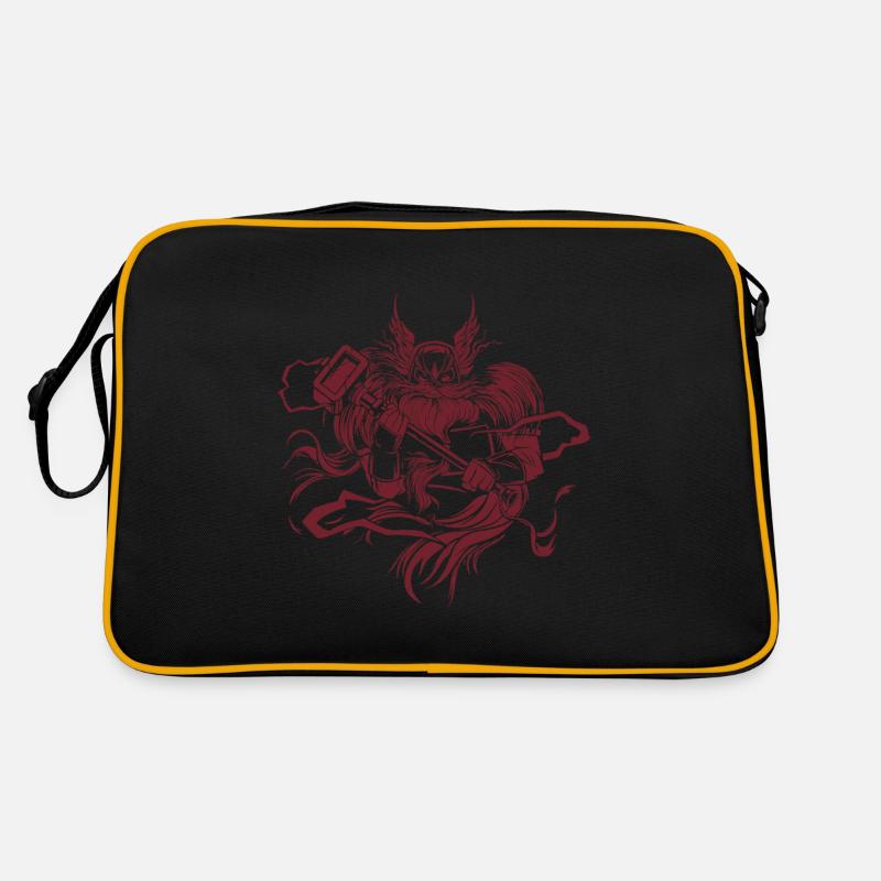 Thor with Hammer Mjölnir Odin Viking Warrior Retro Bag