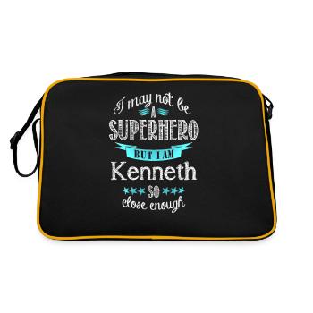 Kenneth - Sac Retro - noir/or - Dos