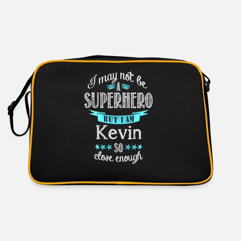 Kevin - Sac Retro - noir/or