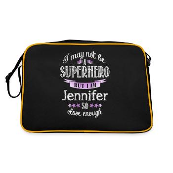 Jennifer - Sac Retro - noir/or - Dos