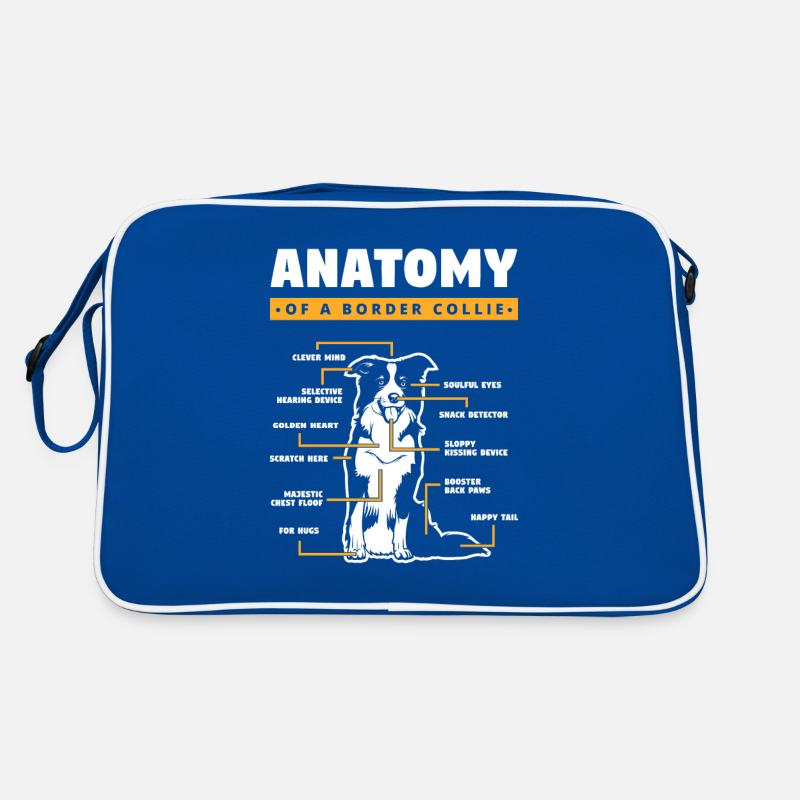Anatomie d’un Border Collie Sac Retro