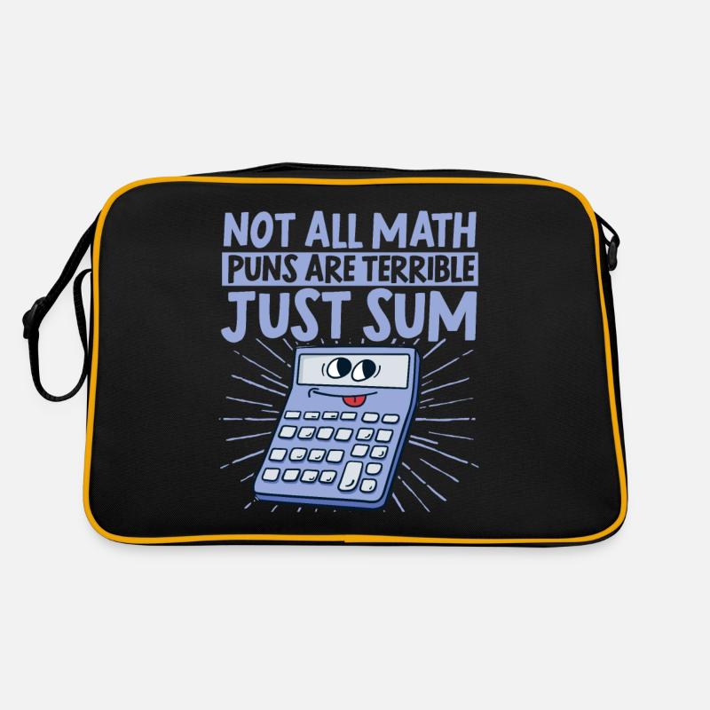 Drôle Math Math Nerd Dictons cadeaux Sac Retro
