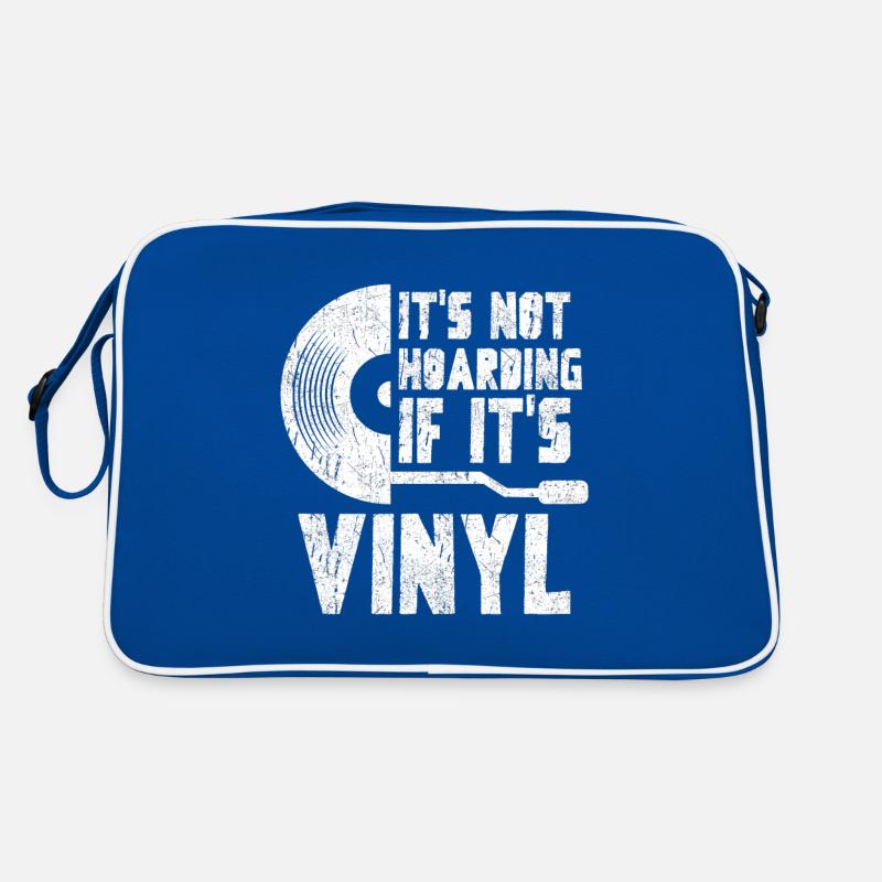 Vinyl Schallplatten Sammler Retro Tasche