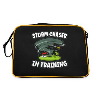 Storm Chasing Storm Chaser In Training - Retro Bag - black/gold - Back