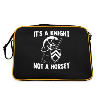 Chess chess piece - Retro Bag - black/gold - Back