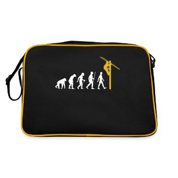 Overhead line fitter - Retro Bag - black/gold - Back