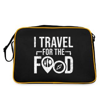 Voyageur alimentaire - Sac Retro - noir/or - Dos