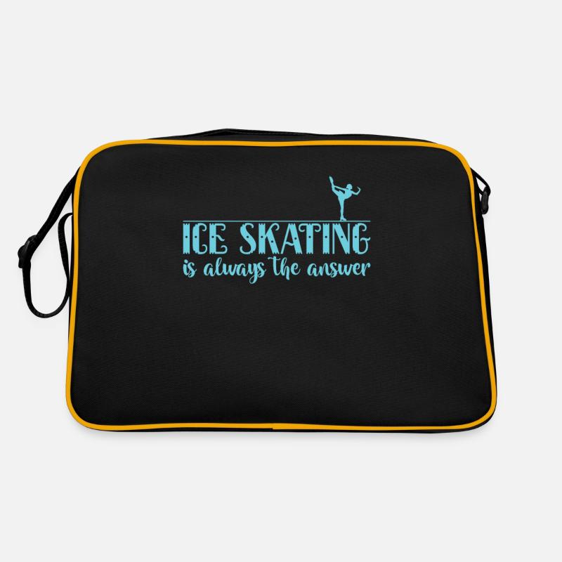 Ice Skating is always the Answer Eis Retro Bag