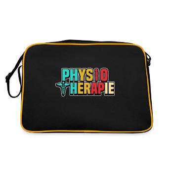 Physiotherapy Physiotherapy Physiotherapy - Retro Bag - black/gold - Back