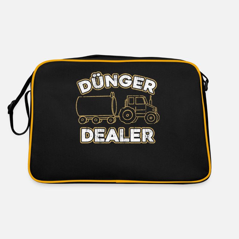 Landwirt Bauer Landwirtschaft Retro Tasche