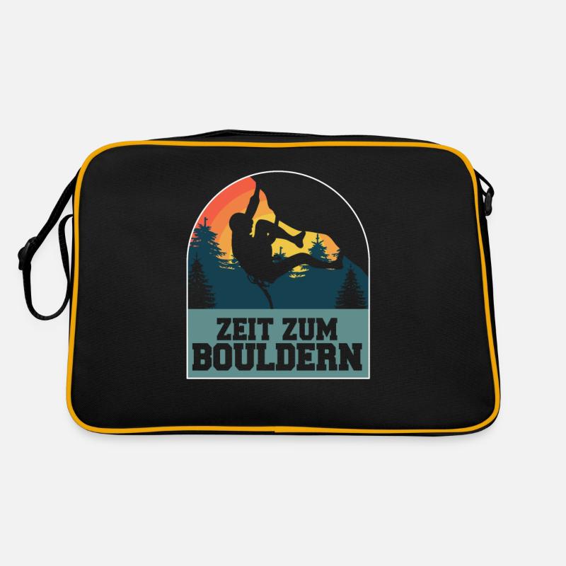 Bouldern Retro Tasche