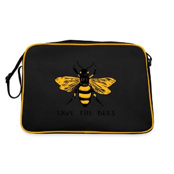 Sustainability - Retro Bag - black/gold - Back
