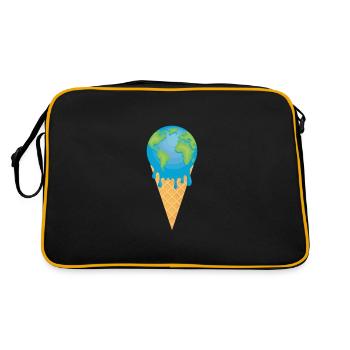 Sustainability - Retro Bag - black/gold - Back