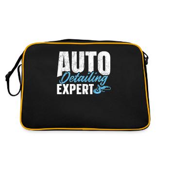 Auto Detailing Detailing Auto Detailing Expert - Retro Bag - black/gold - Back