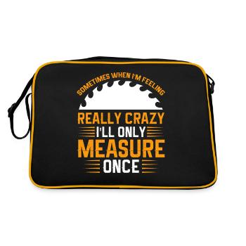 Menuisier menuisier - Sac Retro - noir/or - Dos