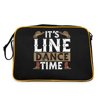 Danse en ligne Line Dance Line Dance - Sac Retro - noir/or - Dos
