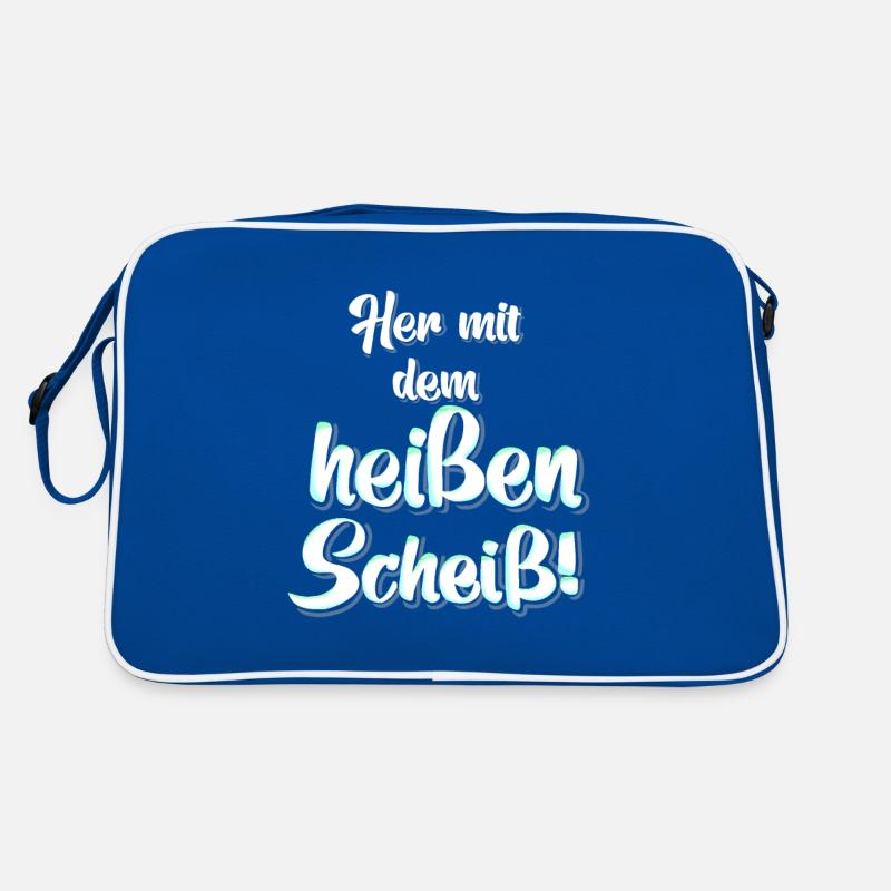 heisser Scheiss Retro Tasche