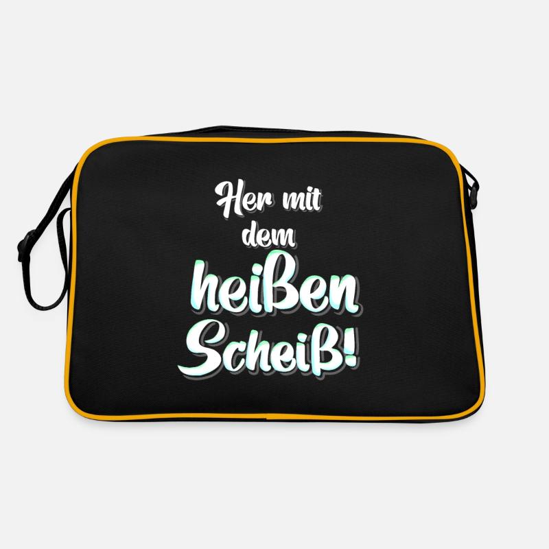 heisser Scheiss Retro Tasche