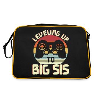 Mise à niveau vers Big Sis - Sac Retro - noir/or - Dos