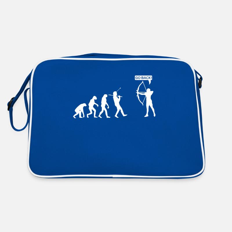 Bogenschießen Bogenschütze Bogen Spruch Geschenk Retro Tasche