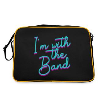 I'm With The Band Marching Football Half Time Percu - Retro Bag - black/gold - Back