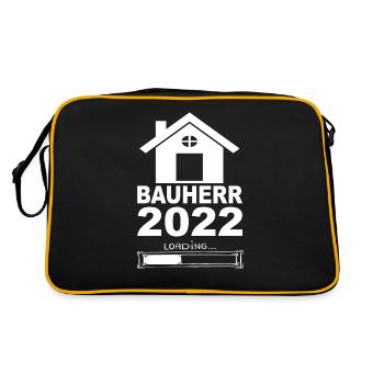 Client 2022 Loading - Retro Bag - black/gold - Back