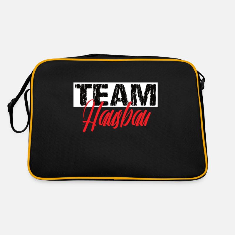 Team House Construction Retro Bag