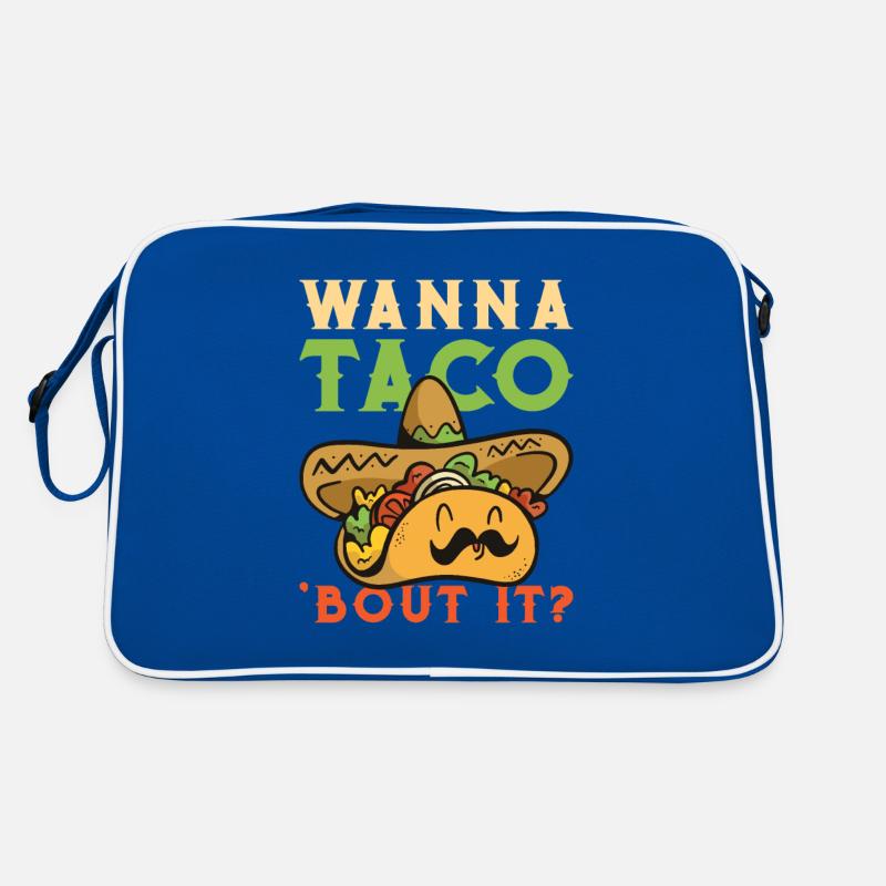 envie de Taco' Bout It - Funny Taco Sac Retro