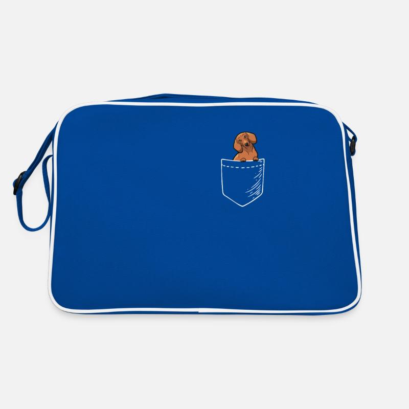 Dackel Retro Tasche