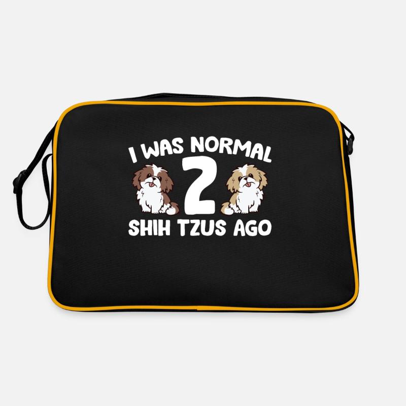 Propriétaire de Shih Tzu J’étais normal avant 2 Shih Tzus Sac Retro