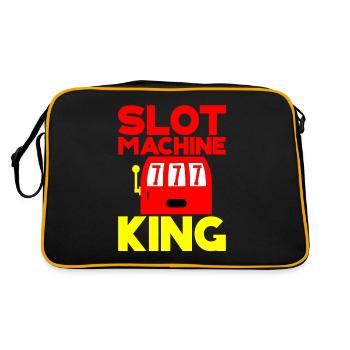 Slot Machine King - Retro Bag - black/gold - Back