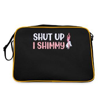 Danse du ventre Tais-toi je Shimmy - Sac Retro - noir/or - Dos